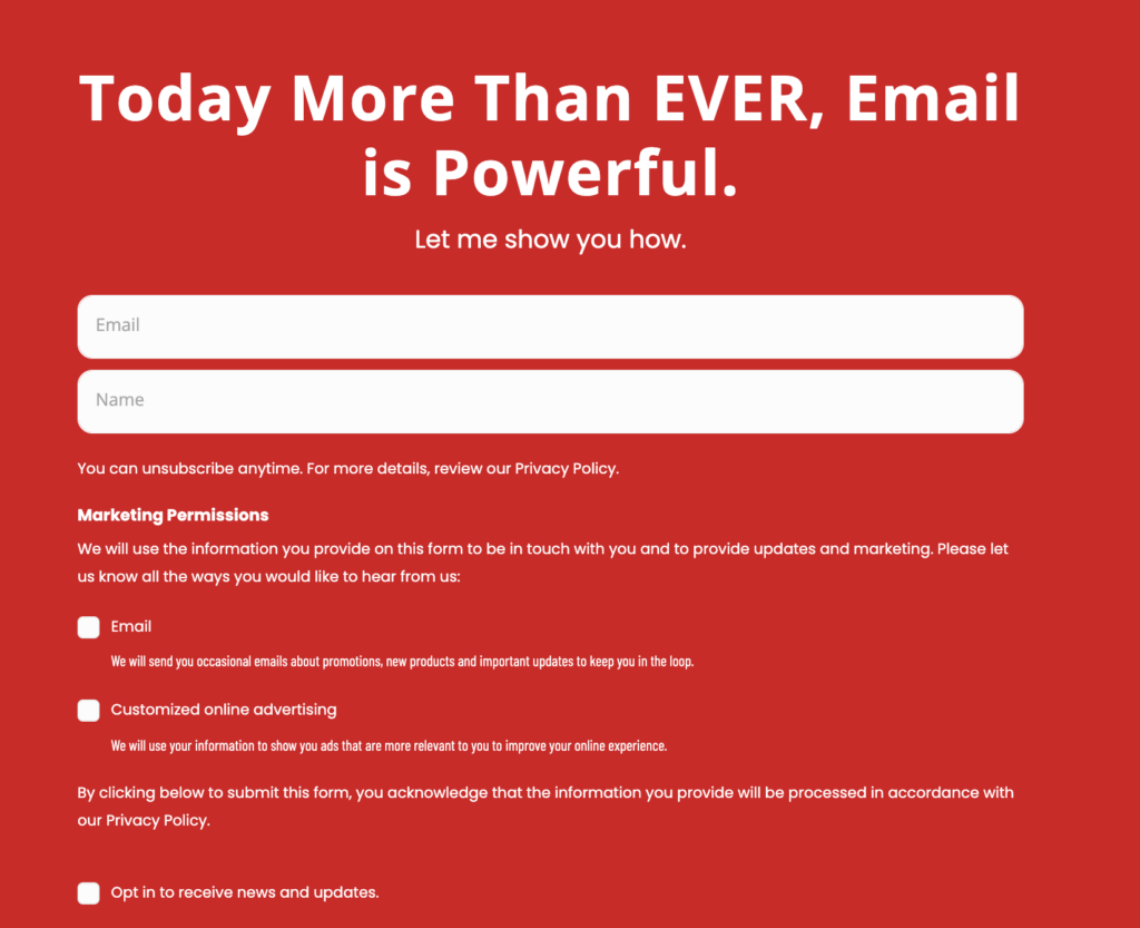 Email marketing best practices 