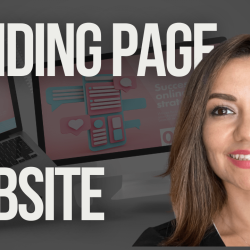 landing page vs websites